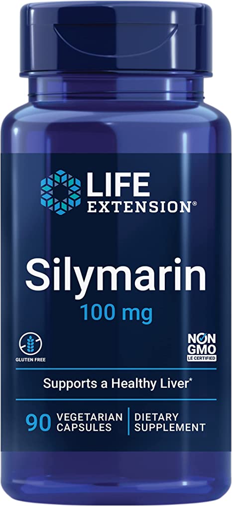 LIFE EXTENSION SILYMARIN 100 MG 50CAP