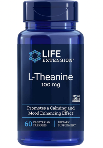 LIFE EXTENSION L-THEANINE 100MG 60CAP