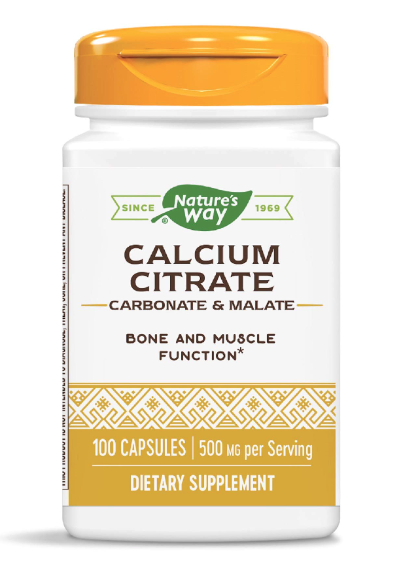 Nature's Way Calcium Citrate Complex 100 Capsulas