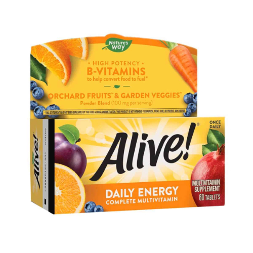 NATURE'S WAY ALIVE DAILY ENERGY 60CAP