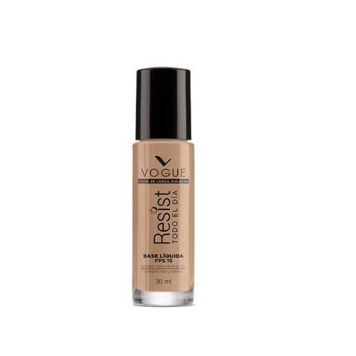 Vogue Base Liquida Resist Bronce 30 Ml