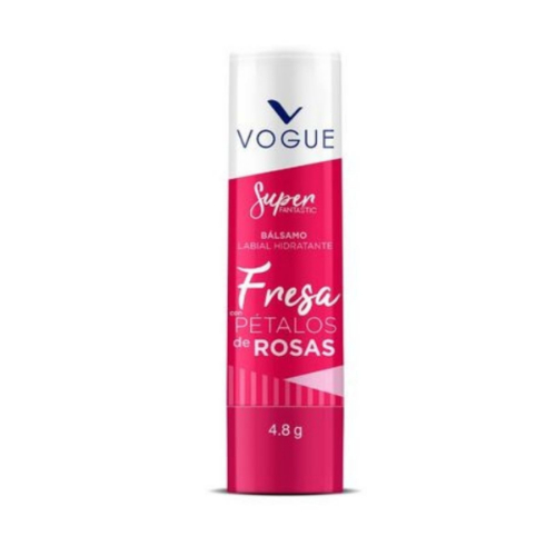 Vogue Kiss My Lips Fresa Con Petalos De Rosas 4.8 Grs