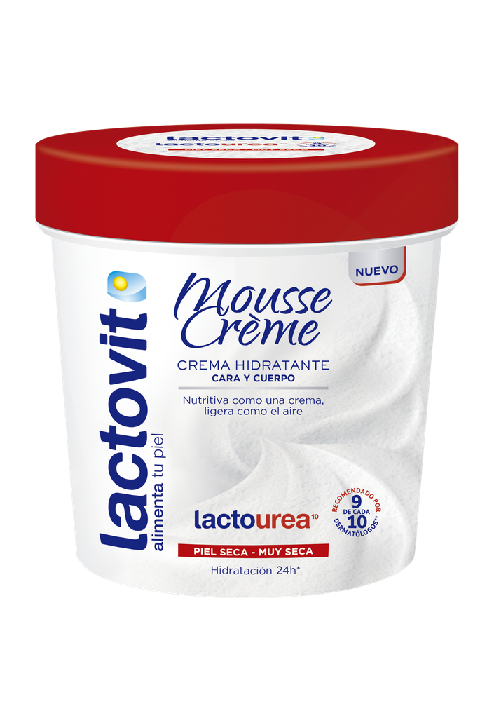 Lactovit Crema Mousse Lactourea 400ml