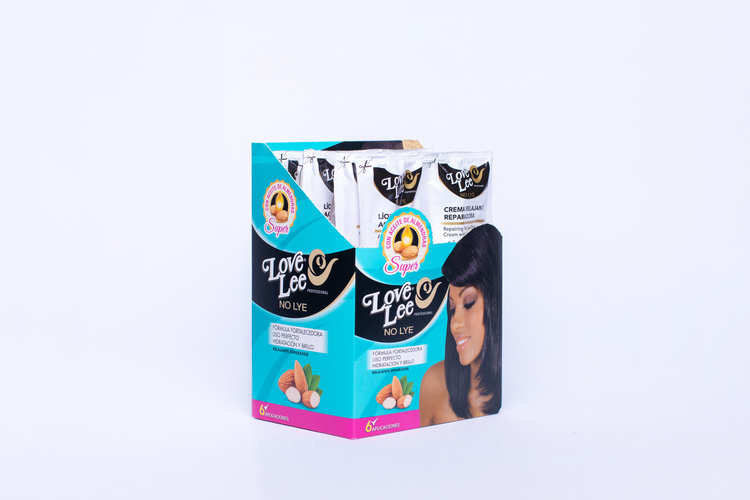 LOVE LEE RELAXER NO LYE SUPER SOBRE RETOQUE