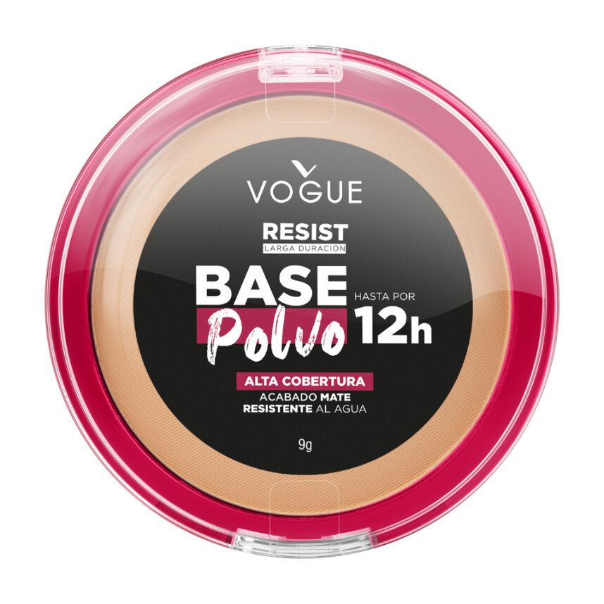 VOGUE BASE POLVO RESIST AVELLANA 9 G