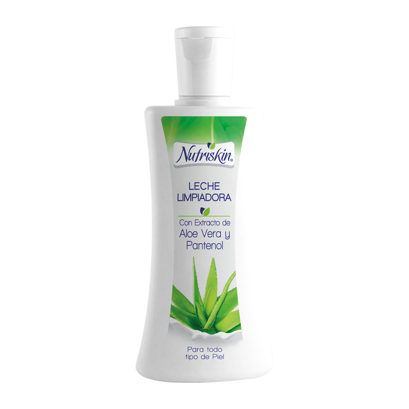 Nutriskin Leche Limpiadora Facial Aloe 180 Ml