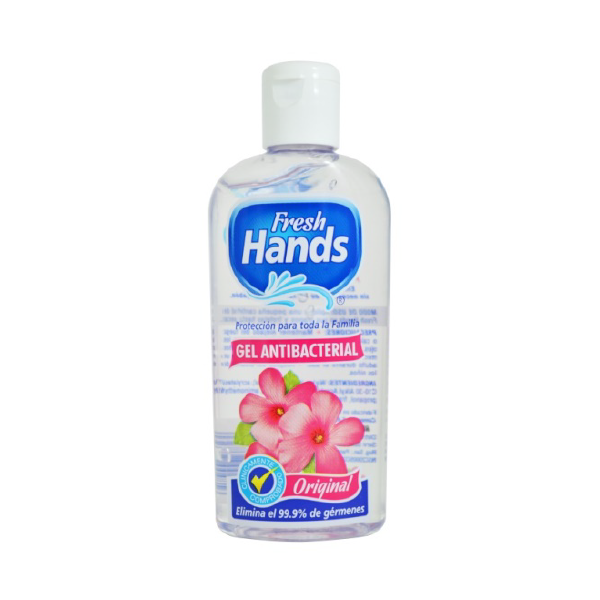 Fresh Hands Gel Antibacterial Original 4Oz