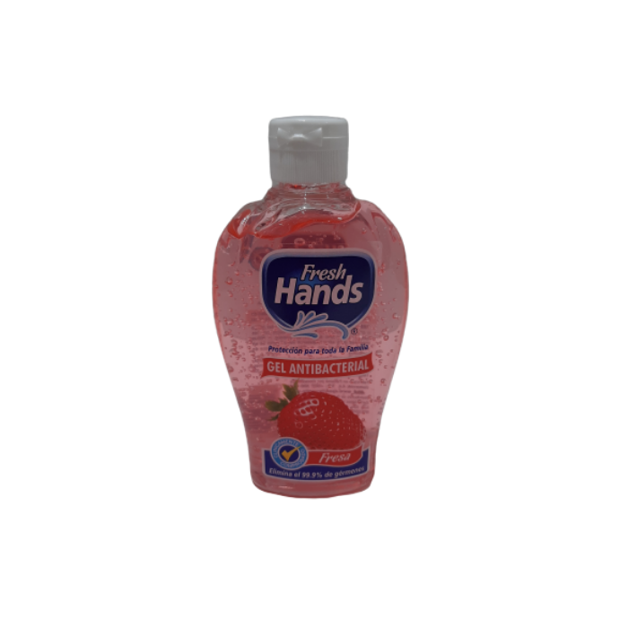 Fresh Hands Gel Antibacterial Fresa 8Oz