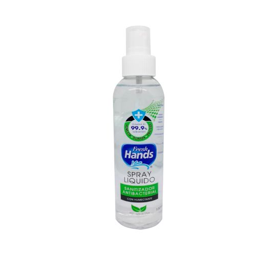 Fresh Hands Spray Antibacterial Naturaleza Viva 180Ml