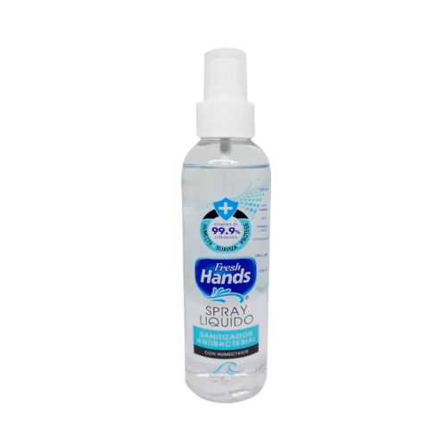 Fresh Hands Spray Antibacterial Frescura Marina 180Ml