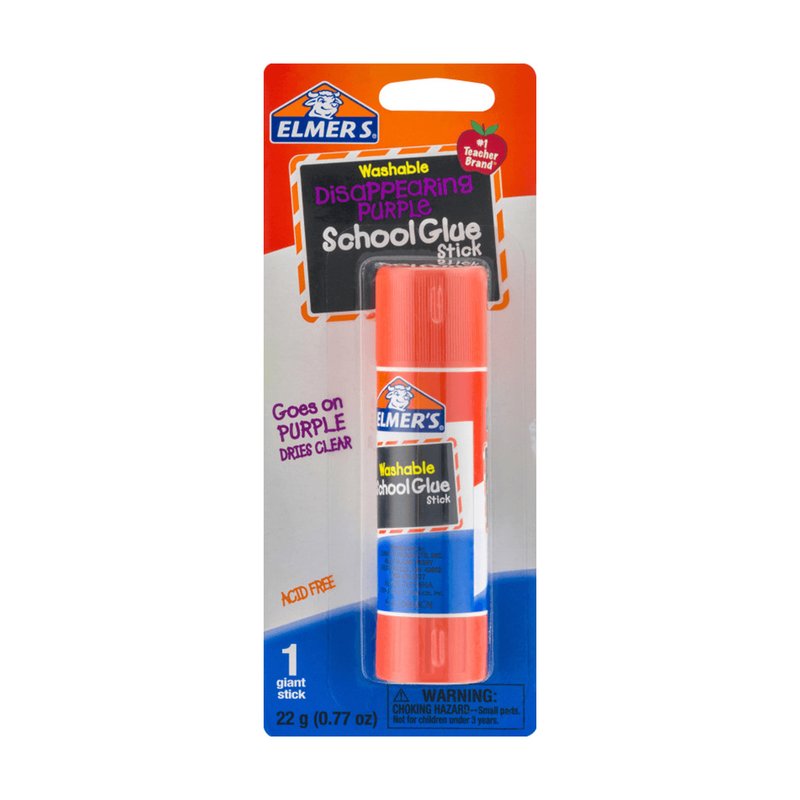 Elmer'S Goma En Barra Purpura 22G