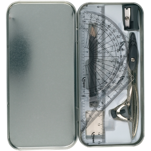 Maped Juego De Geometria Study 8 Piezas Caja Metalica