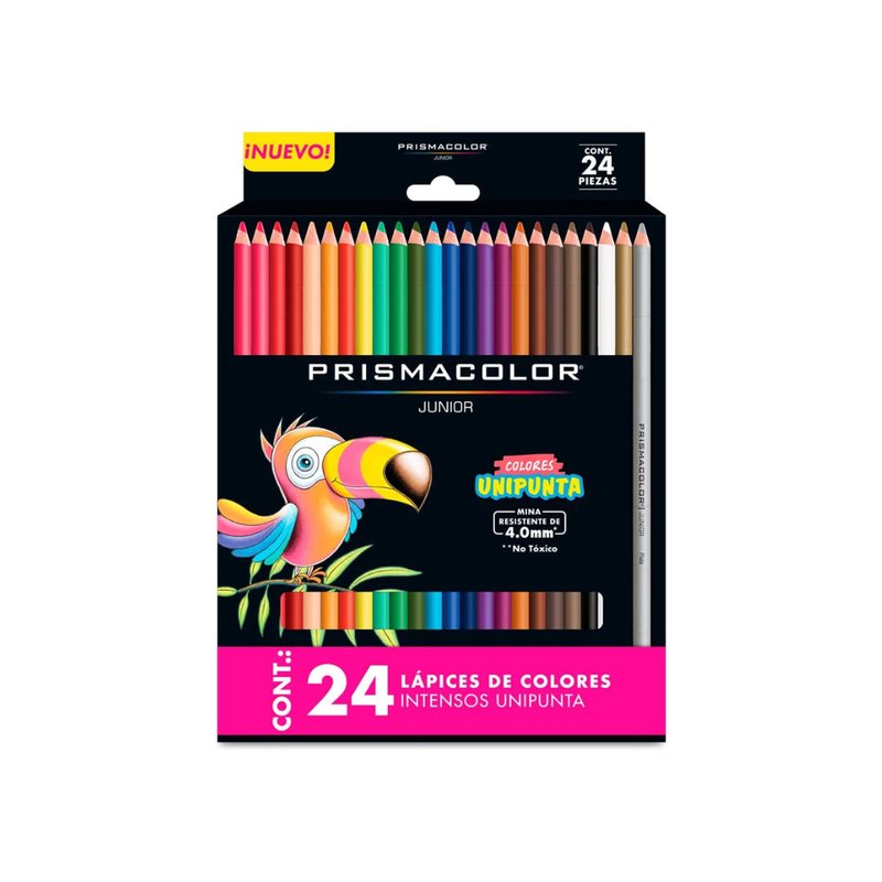 Prismacolor Lapices De Colores Junior Unipunta 24Und
