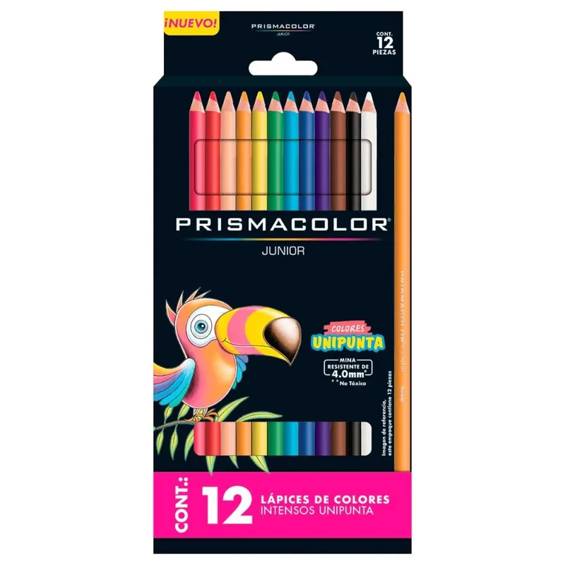 Prismacolor Lapices De Colores Junior Unipunta 12Und