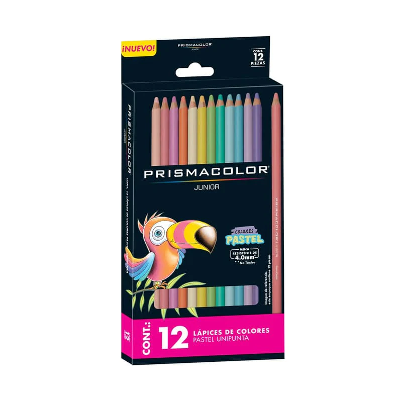 Prismacolor Lapices De Colores Pastel 12Und