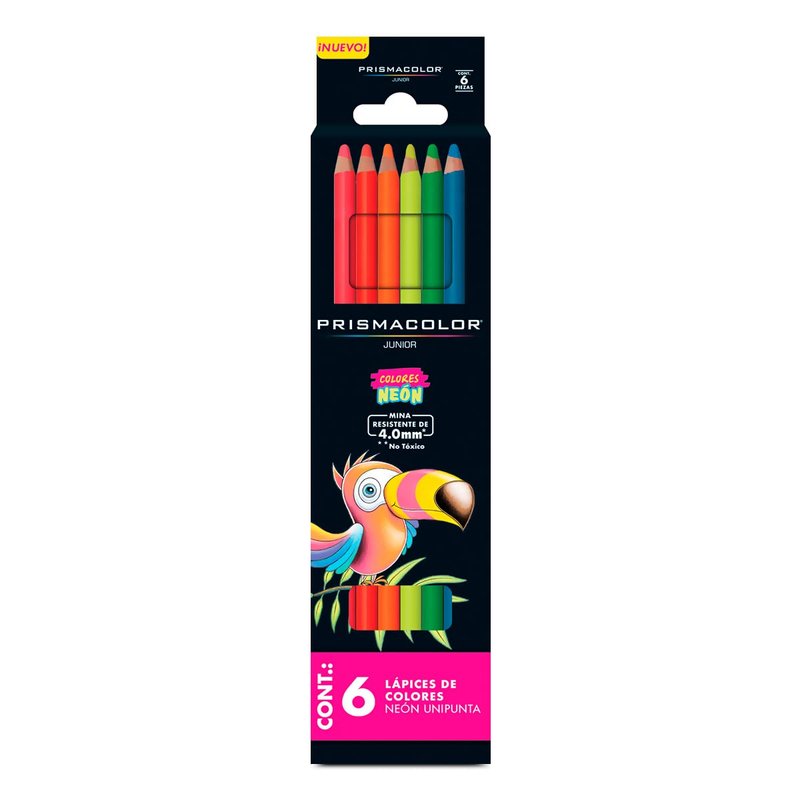 Prismacolor Lapices De Colores Neon 6Und