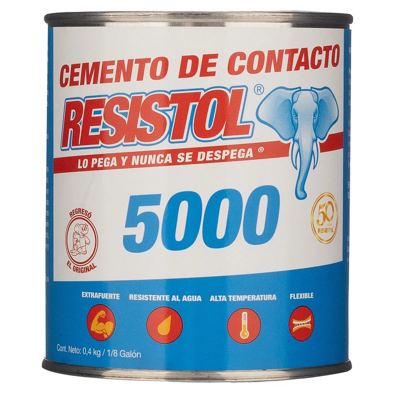 Resistol Cemento Contecto 1/4 Galon