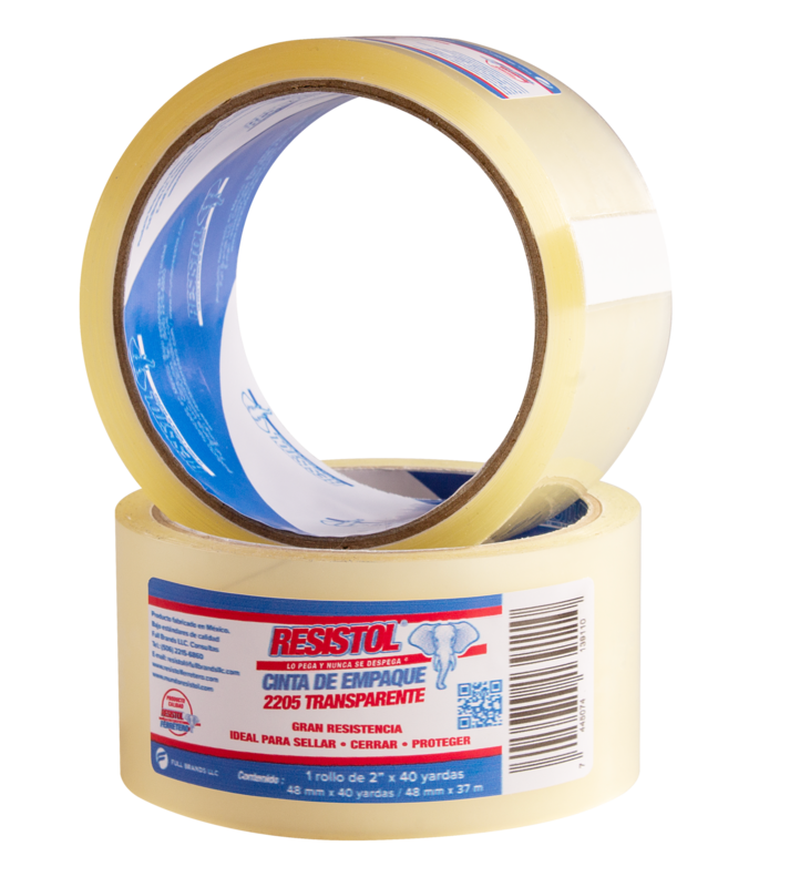 Resistol Cinta Empaque 48Mm X 40 Yardas