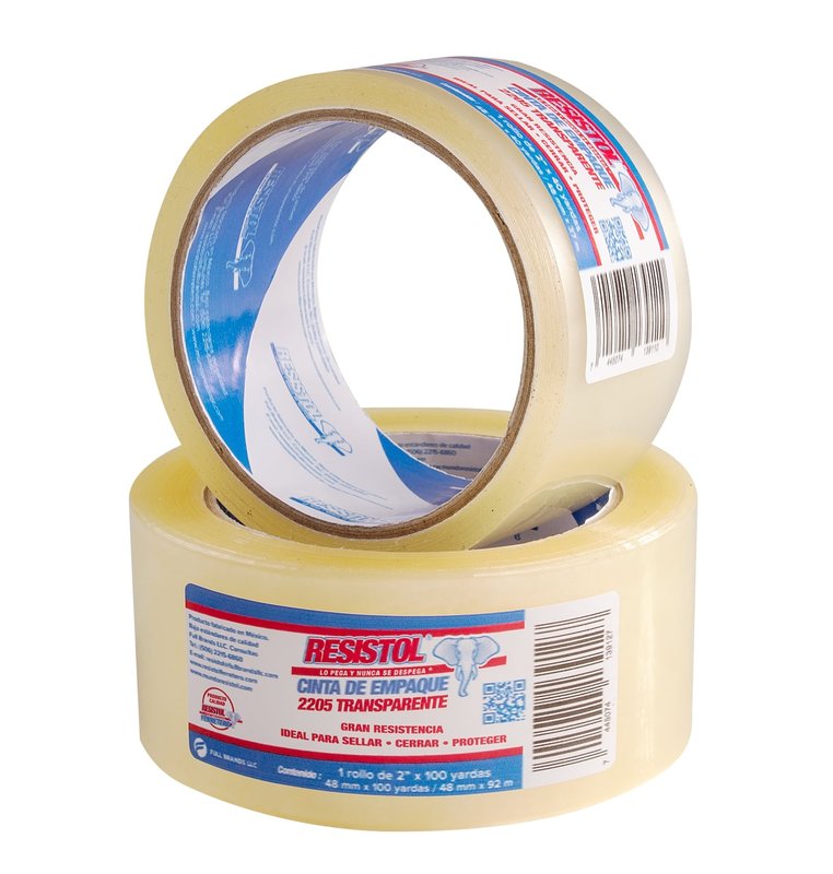 Resistol Cinta Empaque 48Mm X 100 Yardas
