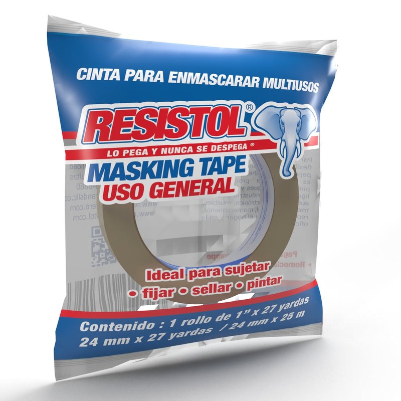 Resistol Masking Tape 24Mm X 27 Yardas