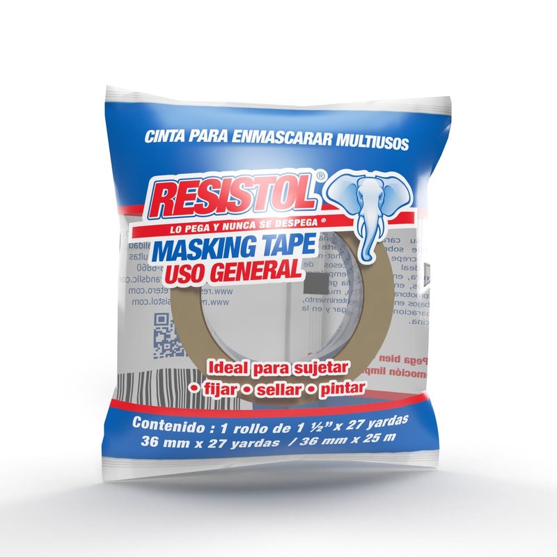Resistol Masking Tape 36Mm X 27 Yardas