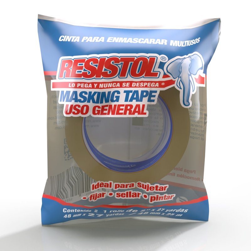 Resistol Masking Tape 48Mm X 27 Yardas