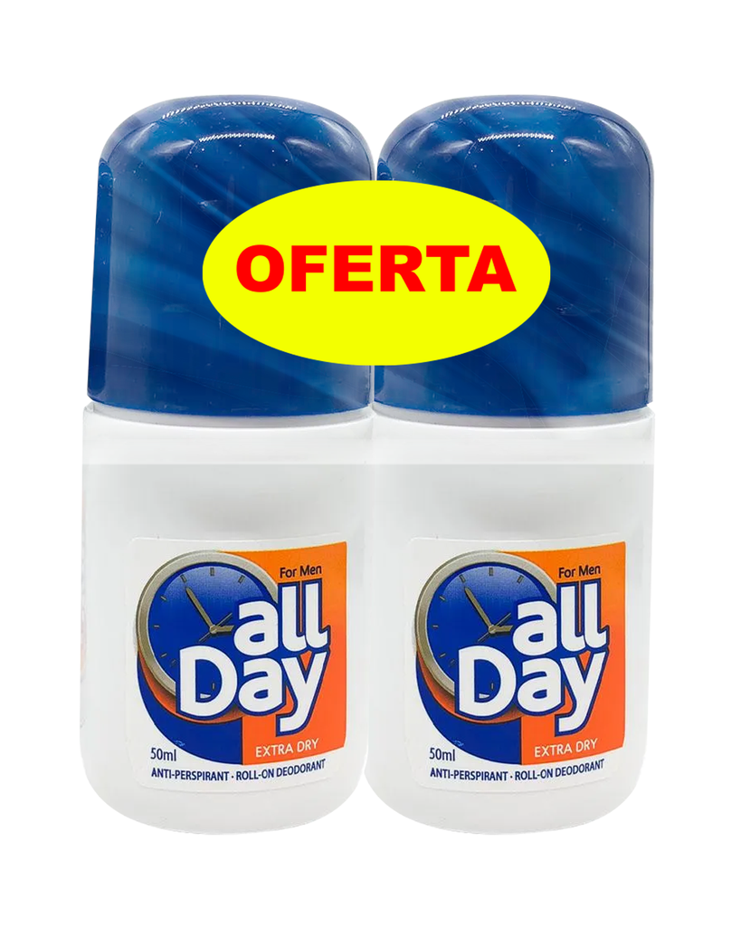 All Day Desodorante Roll On Xtra Dry Men Duo 25%