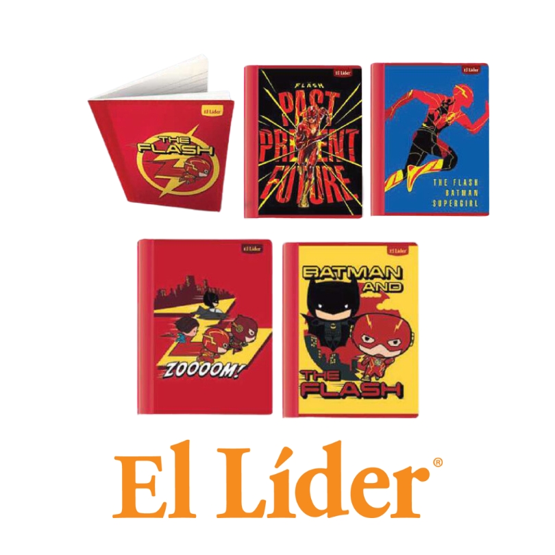 El Lider Cuaderno Raya Ancha Grande 52H Flash
