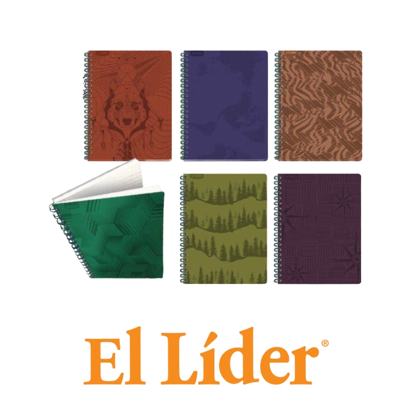 El Lider Libreta Raya Ancha Grande 100H Chroma Masc