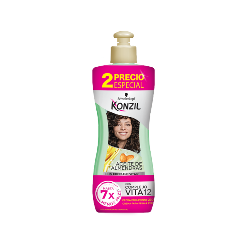 Konzil Duo Pack Rizos Definidos Crema Para Peinar