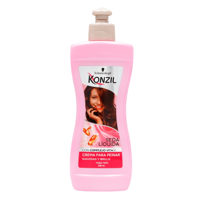 Konzil Suavidad Seda Liquida Vita 12 Crema Para Peinar 230Ml