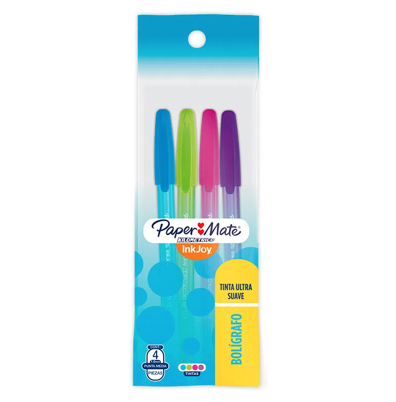 Paper Mate Bolígrafo Ink Joy 100 4Und Surtido