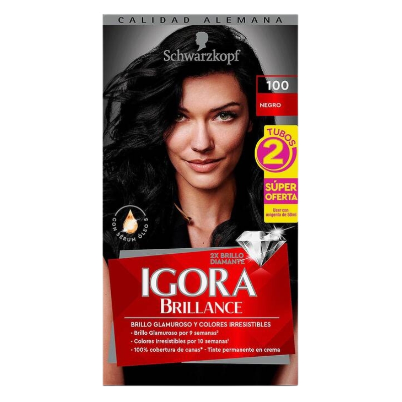 Igora Brillance Tinte 100 2Kit 