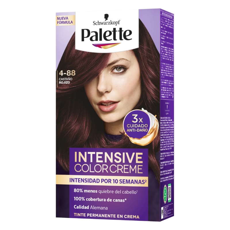 Palette Tinte Cc 4-88 Castaño Rojizo 