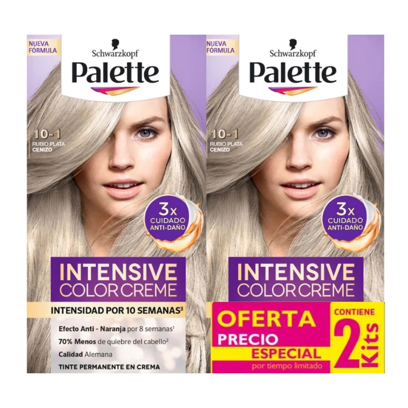 Palette Cc 2Kit 10-1 Rubio Plata Cenizo