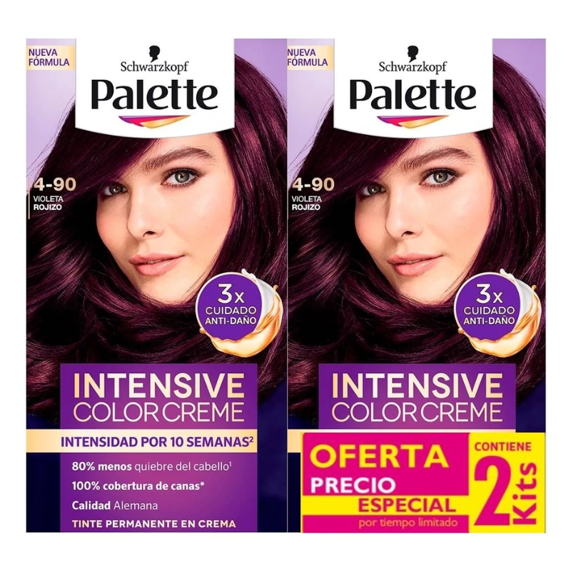 Palette Cc 2Kit 4-90 Violeta Rojizo