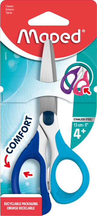 Maped Tijera Sensoft Asimetrica 13Cm