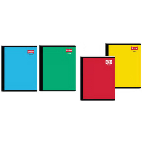 Scribe Cuaderno Cosido Raya Ancha Grande 50H Anota Liso 