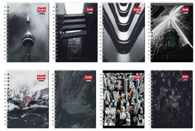 Scribe Libreta Edo Raya Ancha Grande 100H Inblack 