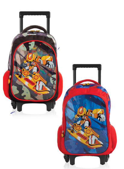 Scribe Mochila Master Kids Robot Trolley 16.5