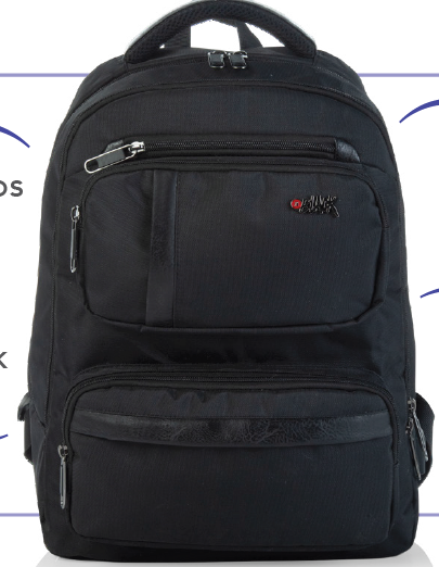 Scribe Mochila Inblack Multiusos