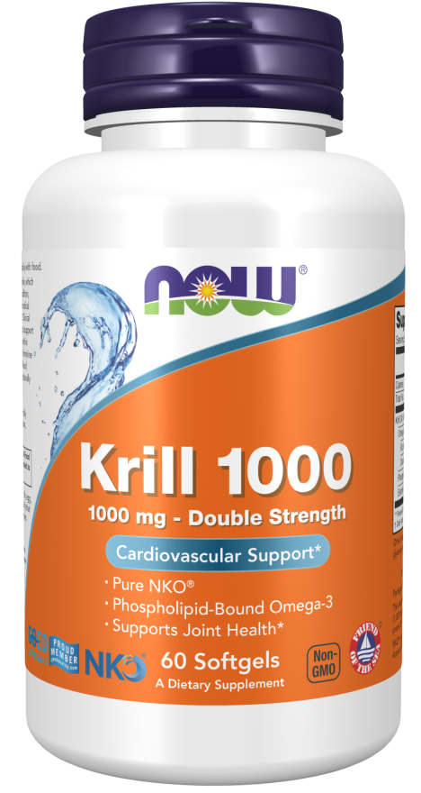 Now Krill Oil 1000 Mg  60 Sgels