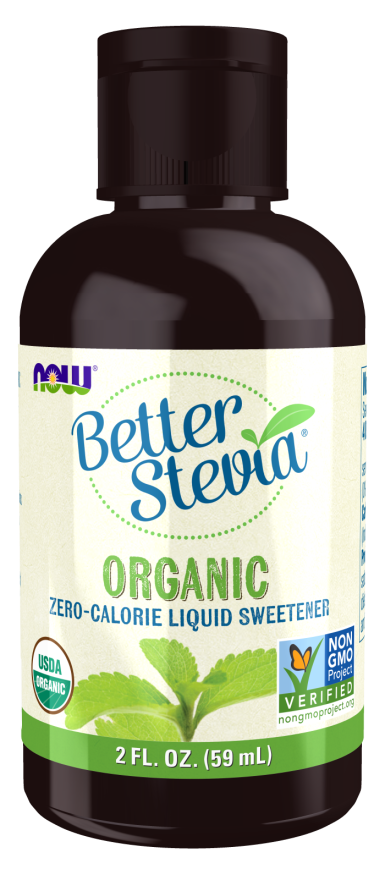Now Better Stevia Organic Liquid 2 Oz