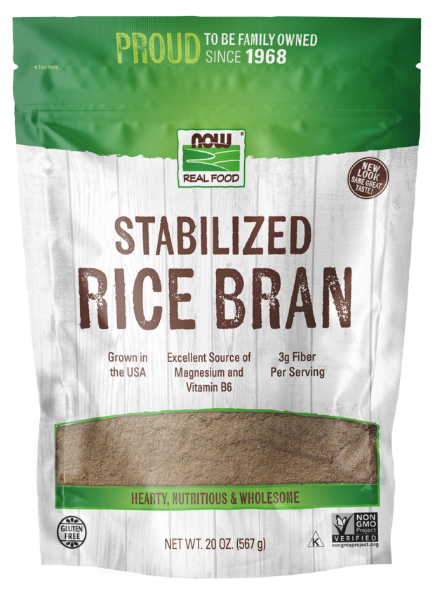 Now Rice Bran  20 Oz