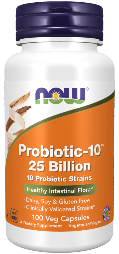 Now Probiotic-10 25 Billion  100 Vcaps