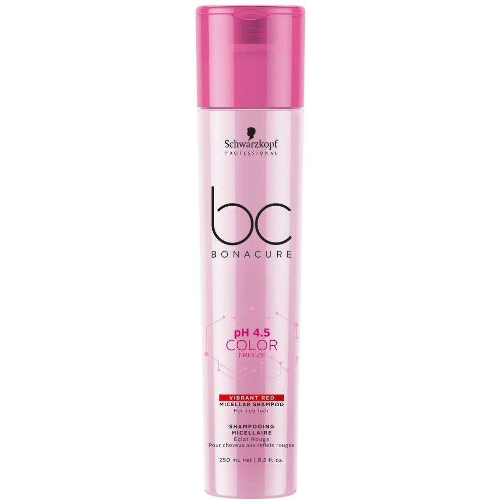 Bonacure Shampoo Ph4.5 Color Freeze Vibrant Red 250ml
