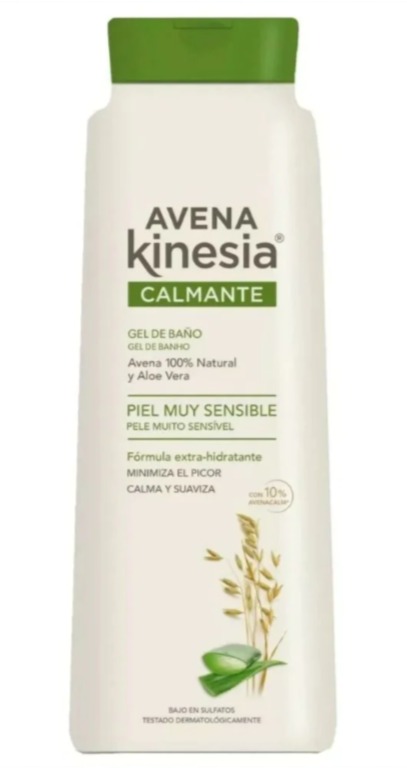 Kinesia Gel de Baño Avena y Aloe 1200 ml
