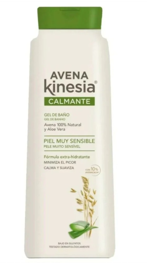 Kinesia Gel de Baño Avena y Aloe 600 ml