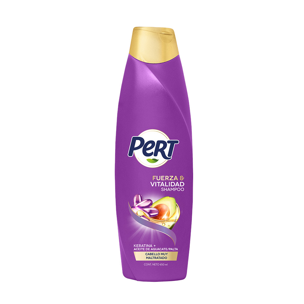 Pert Shampoo Keratina & Aguacate 650 Ml