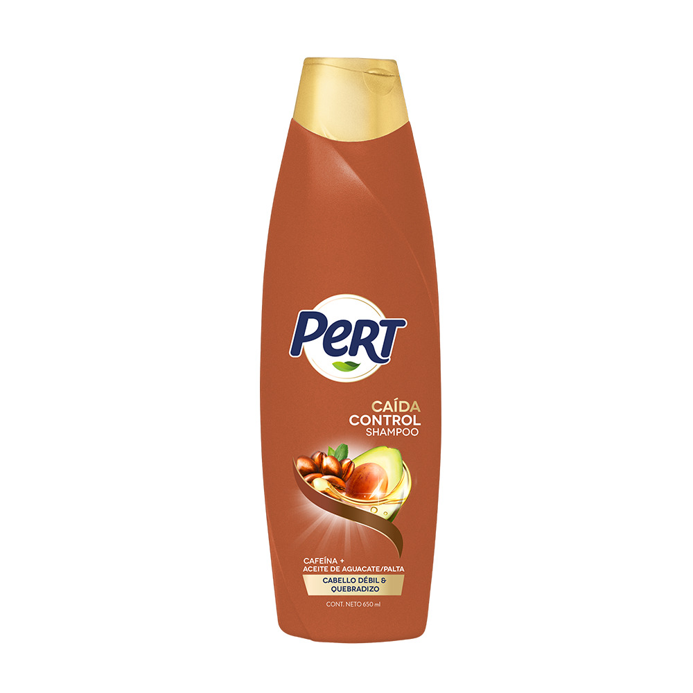 Pert Shampoo Control Caida Café & Aguacate 650 Ml
